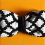nœud papillon noir et blanc original Kentemust