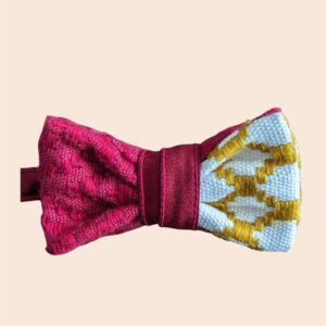 Nœud Papillon Kente Rouge et Jaune – Red Summer