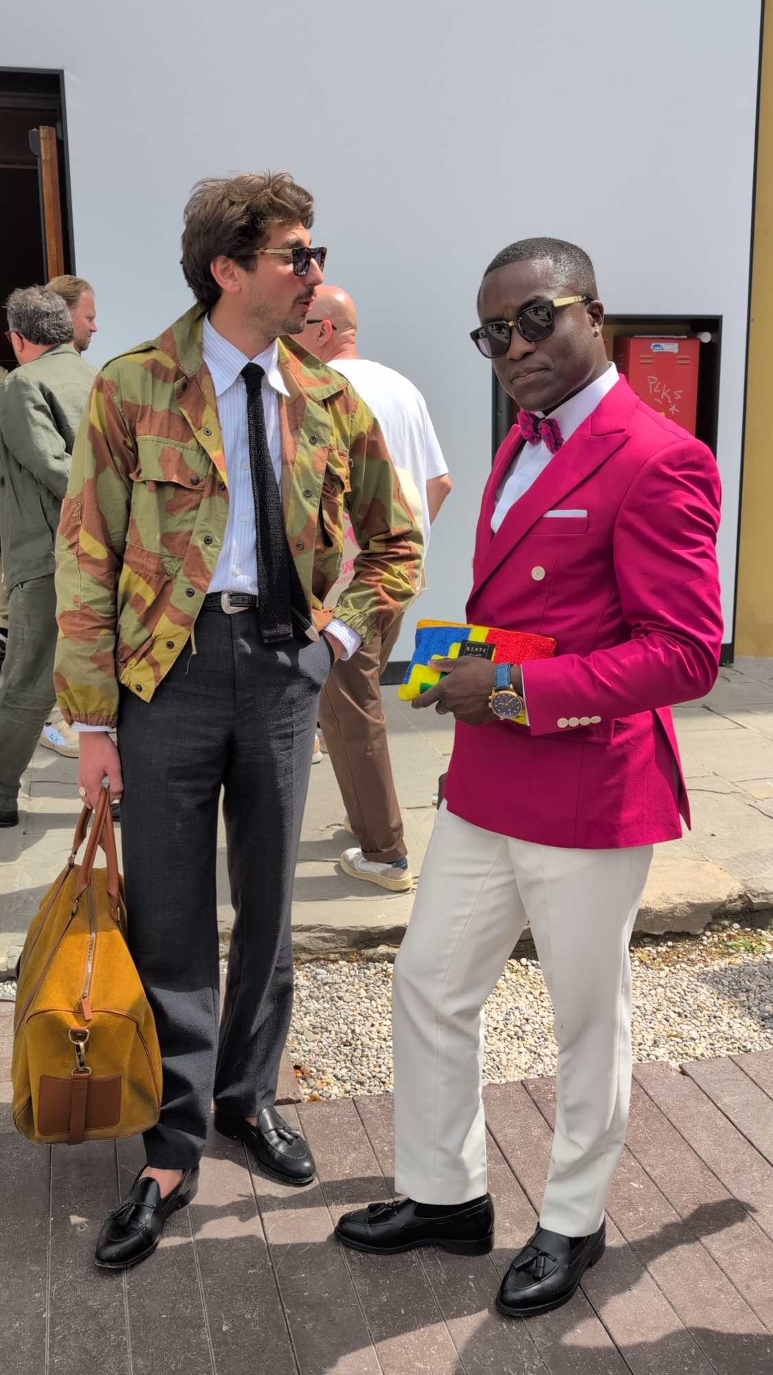 🎀 Kentemust au Pitti Uomo 108 : Le Kente à la rencontre de la mode mondiale