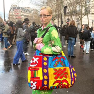 Totebag Kente XXL Rainbow