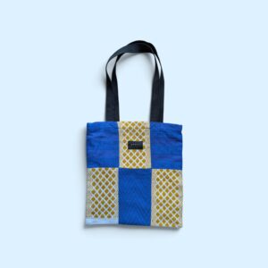Sac Kente Jaune et Bleu - Nsuo