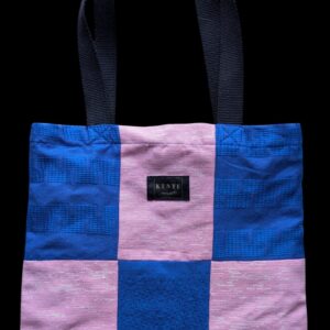 Totebag Kente Rose et Orange - Yenko