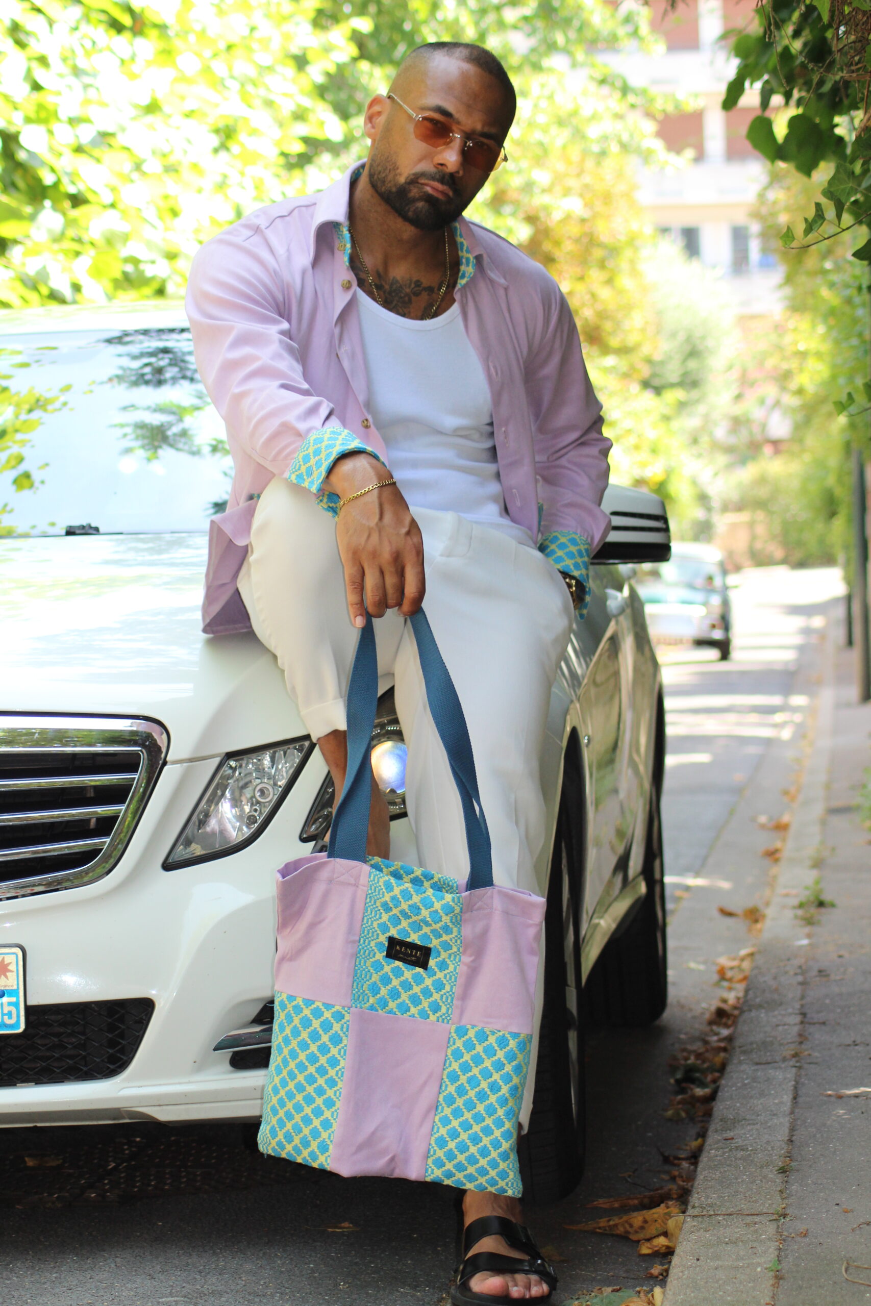 la pink jacket KenteMust
